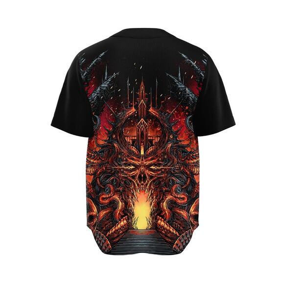 Marauda Music Retribution Baseball Jersey Tee wearable art size XL rock n roll - Picture 2 of 9